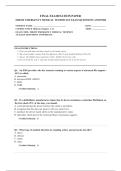NREMT EMERGENCY MEDICAL TECHNICIAN EXAM 2026 805&plus; COMPLETE EXAM QUESTIONS AND ANSWERS 100&percnt; VERIFIED A&plus; GRADE ASSURED&excl;&excl;&excl;&excl;&excl; NEW LATEST UPDATE&excl;&excl;&excl;&excl;&excl;