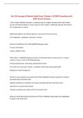 BUNDLE FOR NUR 253 EXAMS with  UPDATED Questions and 100&percnt; Correct Answers