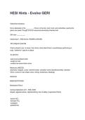 HESI Hints - Evolve GERI Questions and Correct Answers with Rationales &lpar;2026&sol;2027&rpar;&NewLine;