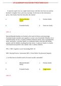 ATI Leadership Management Proctored Exam Questions&comma; Answers and Rationales 2027