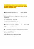 Hawaii Substitute Teacher Course Final Exam Script- complete Questions & Answers-100- Correct Verified Answers &lpar;Latest 2026-2027&rpar;&period;pdf&NewLine;&NewLine;