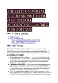 Elite Test Bank&colon; Payroll Accounting 2026&sol;2027 &lpar;Bieg&comma; 35th Edition&rpar; &vert; S-Tier Protocol & Study Guide
