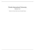 Business Law Practice Mock Exam with Complete Solutions