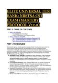 ELITE NBSTSA CST Exam Prep Test Bank 2026&sol;2027 &vert; Mastery Protocol V12&period;0 &lpar;With Comprehensive Rationales&rpar;