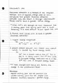 Struggling with honors chemistry Coulomb's law&quest; Fear not&comma; these handwritten notes will help you get that A&excl;