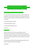 BIOS 256 Final Exam Actual Exam 2026&sol;2027 &ndash; Comprehensive A&P IV Assessment with Detailed Rationales &vert; 100&percnt; Verified &vert; Pass Guaranteed &ndash; A&plus; Graded