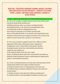 NURS 328 STRATEGIES&colon; PREGNANT WOMEN&comma; INFANTS&comma; CHILDREN&comma; AND ADOLESCENTS &vert; CALVIN UNIVERSITY COMPLETE TEST BANK &vert; EXAM 1&comma; EXAM 2 & FINAL EXAM COVERAGE &vert; GRADED A&plus; LATEST UPDATE 2026