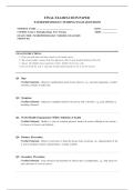 PATHOPHYSIOLOGY NURSING EXAM 2026  180&plus;COMPLETE EXAM QUESTIONS AND ANSWERS 100&percnt; VERIFIED A&plus; GRADE ASSURED&excl;&excl;&excl;&excl;&excl; NEW LATEST UPDATE&excl;&excl;&excl;&excl;&excl;