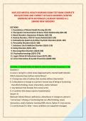 NUR 2225 MENTAL HEALTH NURSING EXAM TEST BANK COMPLETE &NewLine;300 QUESTIONS AND CORRECT DETAILED ANSWERS &lpar;VERIFIED &NewLine;ANSWERS&rpar; WITH RATIONALES &vert;ALREADY GRADED A&plus;&vert; &NewLine;&vert;BRAND NEW VERSION&excl;&excl; 