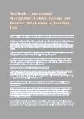 Testbank&colon; Organization Development & Change&comma; 2nd Edition by Cummings&comma; Worley & Donovan&NewLine;&NewLine;