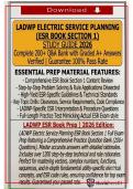 LADWP Electricity 1 Test 1 Study Guide 2026 &ndash; Complete 200&plus; Q&A Test Bank with Verified Answers & Detailed Rationales &vert; Electrical Theory&comma; Safety & Fundamentals &vert; Los Angeles Department of Water & Power Exam Prep &vert; Graded A&plus;