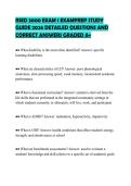 RSED&lowbar;3000&lowbar;EXAM&lowbar;1&lowbar;EXAMPREP&lowbar;STUDY&lowbar;GUIDE&lowbar;2026&lowbar;DETAILED&lowbar;QUESTIONS&lowbar;AND
