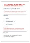 Texas Jurisprudence Exam Questions and Answers &lpar;2026 &sol; 2027&rpar; &lpar;Verified Answers&rpar;