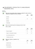 WGU Introduction to Human Resource Management PGYC Pre-Assessment Study Guide&colon; Practice Exam Questions & Answers