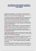 NYC SUPERVISOR I &lpar;SOCIAL SERVICES&rpar; &vert; EXAM READY - VERIFIED QUESTIONS AND ANSWERS - COMPREHENSIVE LATEST VERSION&NewLine;&NewLine;