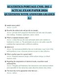 STATISTICS PORTAGE CNSL 503 1 ACTUAL EXAM PAPER 2026 QUESTIONS WITH ANSWERS GRADED A&plus;&period;pdf&NewLine;&NewLine;