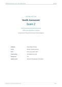 NSG 3160 EXAM 2 ACTUAL 2026&sol;2027 &vert; Health Assessment &vert; Galen Q&A with 100&percnt; Correct Answers &vert; Pass Guaranteed - A&plus; Graded&NewLine;&NewLine;