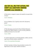 4A0&lowbar;CDC&lowbar;ALL&lowbar;SELF&lowbar;TEST&lowbar;ACTUAL&lowbar;TEST&lowbar;SCRIPT&lowbar;1302&lowbar;QUESTIONS&lowbar;VERIFIED