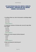 NYC ELECTRICIAN &lpar;DCAS&rpar; CIVIL SERVICE &vert; COMPLETE EXAM 2026&sol;2027 &vert; QUESTIONS AND 100&percnt; VERIFIED ANSWERS &vert; PASS GUARANTEE&NewLine;&NewLine;