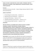 BUAD 332 EXAM 3 EXAM PRACTICE &vert; STUDY GUIDE &vert; TESTBANK &vert; PRACTICE&NewLine;QUESTIONS & ANSWERS &vert; EXAM PREPARATION &vert; ADVANCED REVIEW &vert; LATEST&NewLine;UPDATE 2026&sol;2027