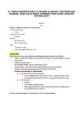 ST&period; JOHN'S UNIVERSITY NURS 123 OB WEEK 6 CHAPTER 7 QUESTIONS AND ANSWERS &vert; NURS 123 MATERNAL-NEWBORN STUDY GUIDE & PRACTICE TEST 2026&sol;2027
