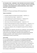 EFD TRAINING EXAM &ndash; EMERGENCY FIRST RESPONSE AND DISASTER TRAINING&NewLine;AUTHORITY EXAM PRACTICE &vert; STUDY GUIDE &vert; TESTBANK &vert; PRACTICE QUESTIONS&NewLine;& ANSWERS &vert; EXAM PREPARATION &vert; CERTIFICATION EXAM &vert; LATEST UPDATE&NewLine;2026&sol;2027 &vert; ADVANCED REVIEW