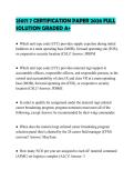 2S071 7 CERTIFICATION PAPER 2026 FULL SOLUTION GRADED A