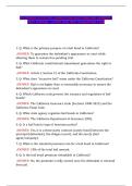 CALIFORNIA STATE BAIL BONDS  EXAM MASTERY PACK - LATEST QUESTIONS WITH VERIFIED ANSWERS - COMPLETE GUIDE