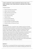 FLORIDA COSMETOLOGY THEORY EXAMINATION PRACTICE EXAM &vert; STUDY&NewLine;GUIDE &vert; TESTBANK &vert; LATEST UPDATE 2026&sol;2027 &vert; QUESTIONS &vert; 100&percnt; CORRECT&NewLine;ANSWERS