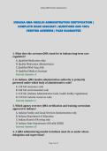 INDIANA QMA INSULIN ADMINISTRATION CERTIFICATION &vert; COMPLETE EXAM 2026&sol;2027 &vert; QUESTIONS AND 100&percnt; VERIFIED ANSWERS &vert; PASS GUARANTEE&NewLine;&NewLine;&NewLine;