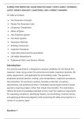 FLORIDA FIRE INSPECTOR I EXAM PRACTICE EXAM &vert; STUDY GUIDE &vert; TESTBANK &vert;&NewLine;LATEST UPDATE 2026&sol;2027 &vert; QUESTIONS &vert; 100&percnt; CORRECT ANSWERS