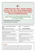 CHEM 233 Lesson 2 Quiz 2026&sol;2027 &vert; 300 Real Exam-Style Questions with 100&percnt; Verified Answers & Rationales &vert; Graded A&plus; &vert; Latest Edition &vert; Complete Study Guide
