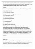 HRB FINAL EXAM PRACTICE &vert; STUDY GUIDE &vert; TESTBANK &vert; PRACTICE QUESTIONS&NewLine;& ANSWERS &vert; EXAM PREPARATION &vert; CERTIFICATION EXAM &vert; ADVANCED REVIEW&NewLine;&vert; COMPREHENSIVE PRACTICE EXAM &vert; LATEST UPDATE 2026&sol;2027