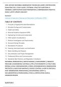 IICRC APPLIED MICROBIAL REMEDIATION TECHNICIAN &lpar;AMRT&rpar; CERTIFICATION&NewLine;EXAM PRACTICE &vert; STUDY GUIDE &vert; TESTBANK &vert; PRACTICE QUESTIONS &&NewLine;ANSWERS &vert; CERTIFICATION EXAM PREPARATION &vert; COMPREHENSIVE PRACTICE&NewLine;EXAM &vert; LATEST UPDATE 2026&sol;2027