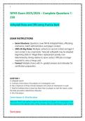 NFHS Volleyball Exam 2025&ndash;2026 &vert; Complete Questions &vert; Rules & Officiating Practice Test Bank