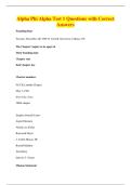 Alpha Phi Alpha Test 1 Questions with Correct&NewLine;Answers
