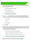 NURS 307 Proctor Exam Questions & Verified Answers &NewLine;2026&ndash;2027 &vert; Latest Update &vert; Exam Prep &vert; Graded A&plus;