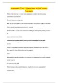 Ammo 64 Test 1 Questions with Correct&NewLine;Answers