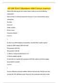 AZ-104 Test 1 Questions with Correct Answers