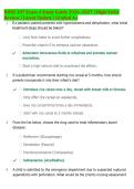NURS 307 Exam 4 Study Guide 2026&ndash;2027 &vert; High-Yield &NewLine;Review &vert; Latest Update &vert; Graded A&plus;