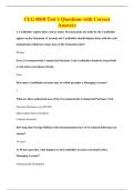 CLG 0010 Test 1 Questions with Correct&NewLine;Answers
