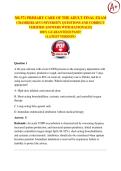 NR 571 PRIMARY CARE OF THE ADULT FINAL EXAM 2026 &sol; 2027  CHAMBERLAIN UNIVERSITY QUESTIONS AND CORRECT VERIFIED ANSWERS WITH RATIONALES  100&percnt; GUARANTEED PASS&excl;&excl;   <LATEST VERSION>