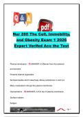 NUR 280 EXAM COMPLETE PACKAGE DEAL