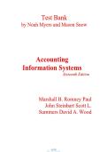 Accounting&NewLine;Information Systems&NewLine; Sixteenth Edition&NewLine;