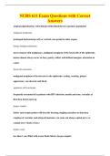NURS 611 Exam Questions with Correct&NewLine;Answers