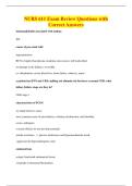 NURS 611 Exam Review Questions with&NewLine;Correct Answers