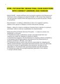 CPRP&comma; PSYCHIATRIC REHAB FINAL EXAM&period;