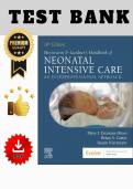 Test Bank for Merenstein & Gardner's Handbook of Neonatal Intensive Care&comma; 10th Edition &lpar; Enzman-Hines&comma; Niermeyer&comma; Carter&rpar; &vert; All Chapters &lpar;1-32&rpar;