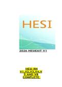 HESI RN &NewLine;V1&comma;V2&comma;V3&comma;V4&comma;V &NewLine;5 AND V8 &NewLine;COMPLETE