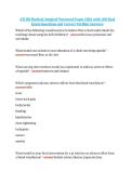 ATI RN Med-Surg Proctored Exam 2026 &ndash; 180 Real Questions with Complete Verified Answers & Rationales &vert; A&plus; Grade Guaranteed&NewLine;